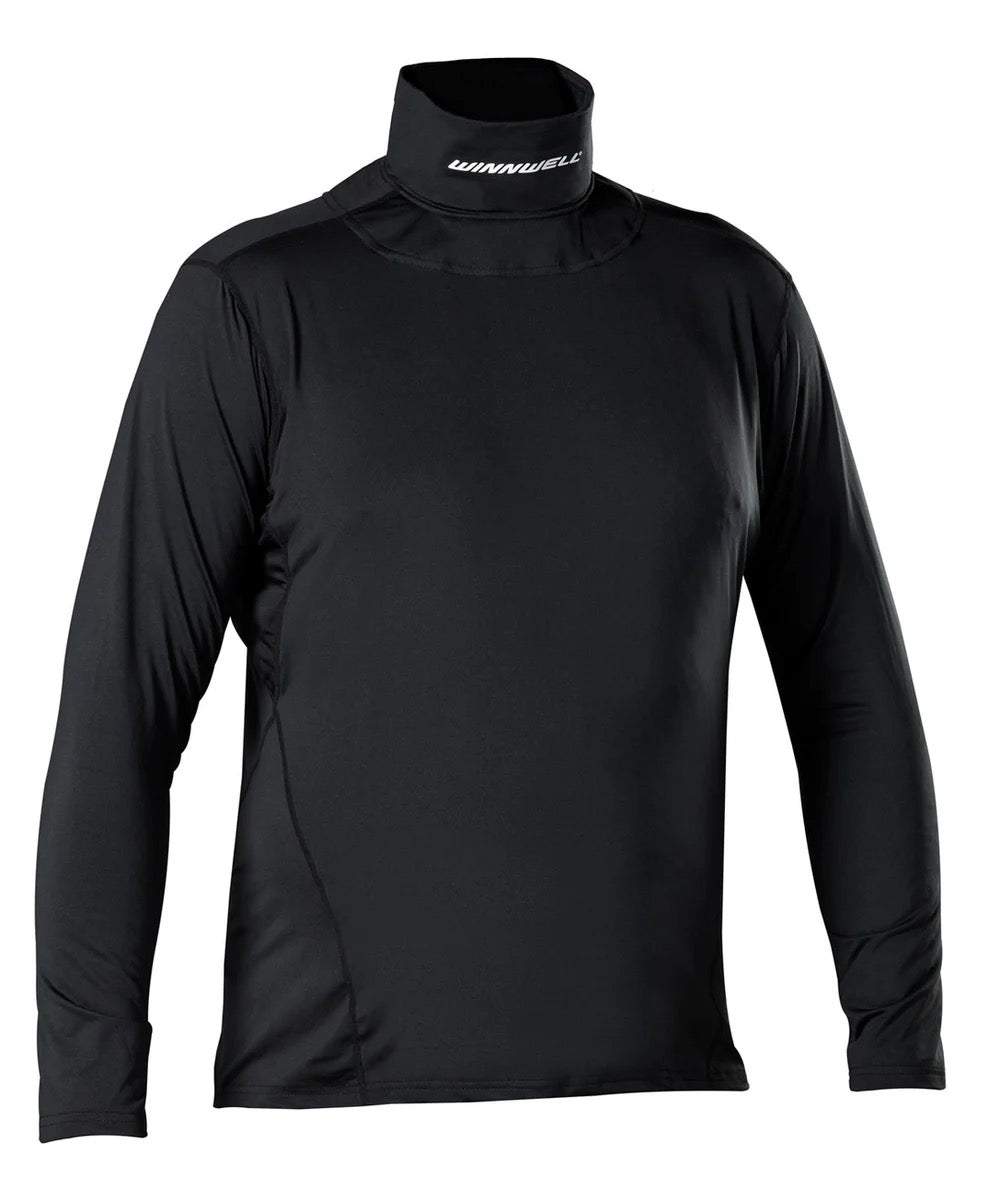 Winnwell youth base layer with neck guard