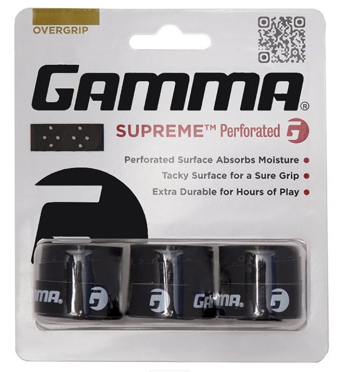 Gamma Supreme Overgrip Black